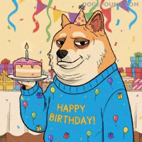 Unimpressed Happy Birthday GIF by Doge Pound