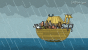 Don't ever be afraid! Amateurs built the Ark, and pros built the Titanic