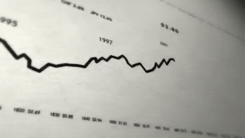 An animated GIF showing a line graph continuously growing upwards, symbolizing future trends and growth in the field of knowledge graphs.