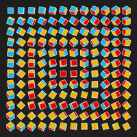 op art colors GIF by Kilavaish