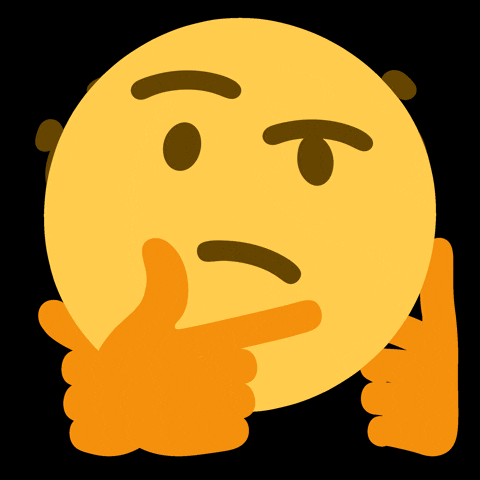 Giphy - Emoji Thinking GIF