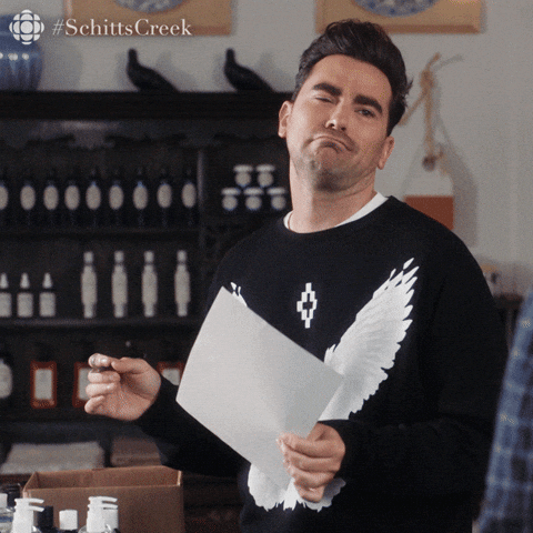 Giphy - Schitts Creek Thank You GIF by CBC