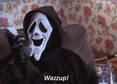 Giphy - scary movie phone GIF