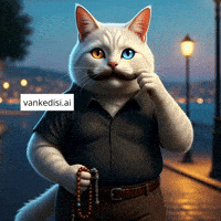 Black And White Cat GIF by vankedisi