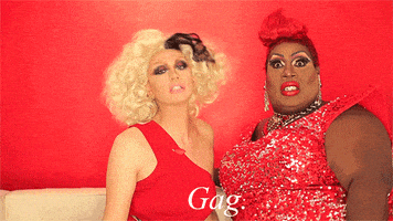 Choking Drag Race GIF