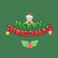 Merry Christmas Happy Holidays GIF by Fatman
