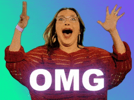 Oh My Gosh Omg GIF by GIPHY IRL