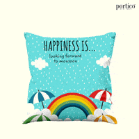 love rain rainbow GIF by Creative Portico (India) Pvt. Ltd