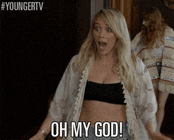Oh My God Omg GIF by YoungerTV