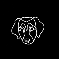 Black And White Dog GIF by littlekingdoms