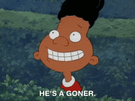 hey arnold nick splat GIF