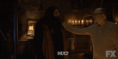 Fx Networks Hug GIF by What We Do in the Shadows