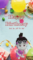 Happy Birthday Party GIF by Zhotcita