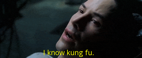 i know kung fu