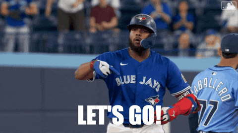 Lets Go Baseball GIF by Toronto Blue Jays - Find & Share on GIPHY