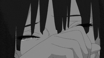 sad girl GIF