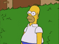 Leaving Homer Simpson GIF