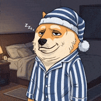 Tired Shiba Inu GIF by Doge Pound