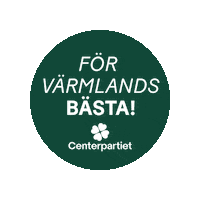 Varmland Sticker by Centerpartiet