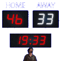33 Away Sticker