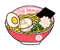Japanese Noodles Sticker by Go Little Tokyo