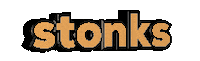 Stonks Sticker by Alissandra