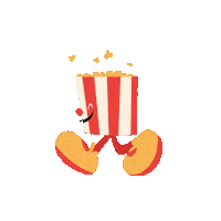 Happy Movie Theater Sticker