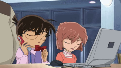 detective conan haibara ai GIF
