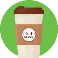 ciscoengemojis coffee wake up security engineering GIF