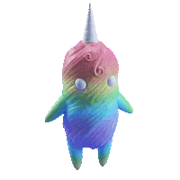 Happy Cotton Candy Sticker