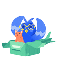 colearn wow coco wooow paperplane Sticker