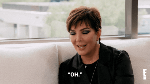 No Way Kris GIF by E!
