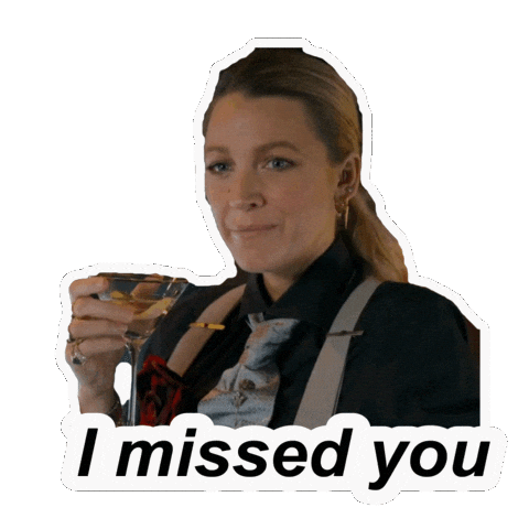 Missing You Hello Sticker by Blake Lively Fan