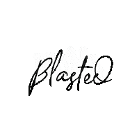 Blastedshop orange streetwear collection blanc Sticker