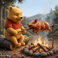 Winnie The Pooh Fire GIF
