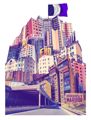 mi skupaj eno smo Sticker by NK Maribor