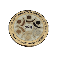 pinnedpins family community university texas Sticker