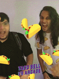 vrarcade GIF by Taco Bell VR Arcade