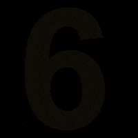 lorenaknnot number 6 six numero GIF
