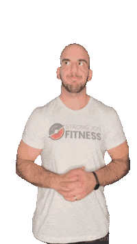 strongjonfitness excited point whoa woah Sticker