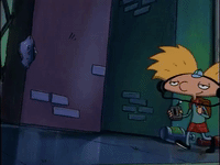 hey arnold nickelodeon GIF