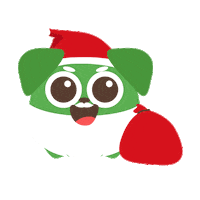 Happy Santa Claus Sticker by Pets Kita