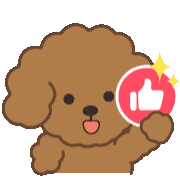 Poodle Sticker
