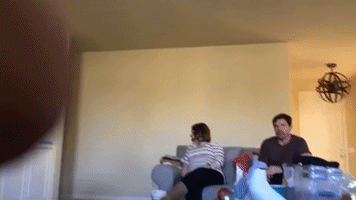 Mother-in-Law Has Priceless Reaction to Crib Dribbler