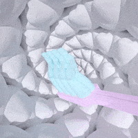 digital art teeth GIF by Robert Ek