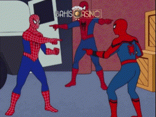 Bahiscasino giphyupload marvel spiderman birbirini gösteren spiderman GIF