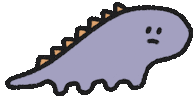 7__diary chichi 小恐龍 87小兔 87小兔chichi Sticker