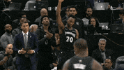 minnesota moving GIF by NBA