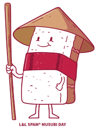 Spam Musubi Sticker by L&L Hawaiian Barbecue