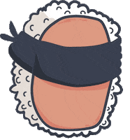 Spam Musubi Sticker by L&L Hawaiian Barbecue